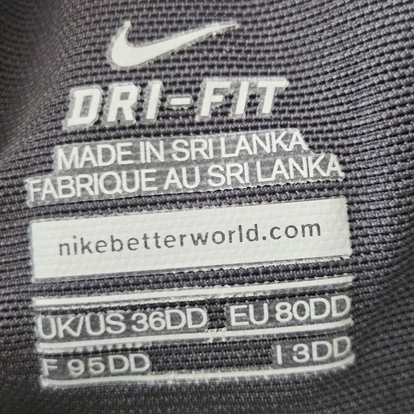 Nike Pro Rival Sports Bra - Picture 3 of 4